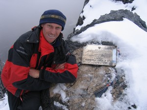 Carstensz Pyramid vrchol