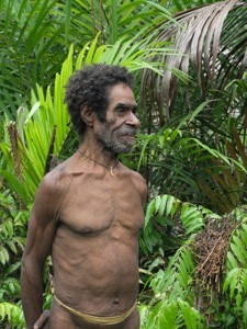 Papua-Kombai-tree people tribe