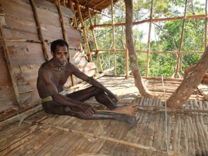 Papua-Kombai-tree people tribe